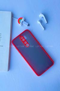 Modalamelif Redmi Note 8 Pro Montreal Silikon Telefon Kılıfı Kırmızı