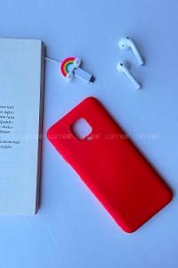 Modalamelif Redmi Note 9 Pro Nano Silikon Telefon Kılıfı Kırmızı
