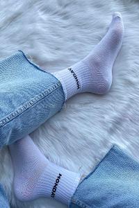 Modalamelif Monday Soket Çorap Beyaz