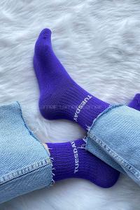 Modalamelif Tuesday Soket Çorap Mor