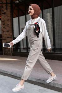 Modalamelif Bahçıvan Askılı Slopet Tulum Taş