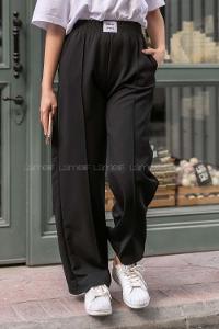 Modalamelif Great Wıth Çımalı Eşofman Altı Siyah