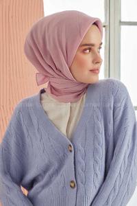 Modalamelif Pano Pamuk Eşarp Açık Pudra