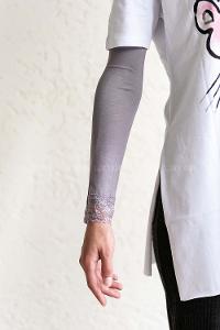 Modalamelif Dantelli Kolluk Leylak