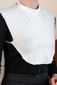 Lamelif Düz Penye Boyunluk Krem