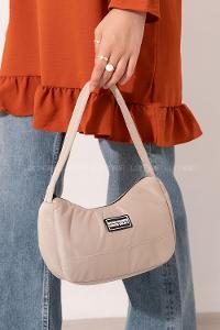 Lamelif Baguette El Ve Omuz Çanta Taş