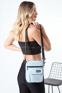 Lamelif Union Model  Çanta Buz Mavisi