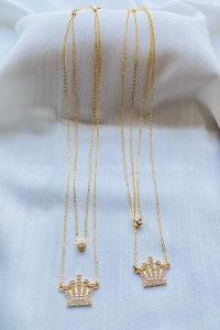 Modalamelif Kral Taç Kolye