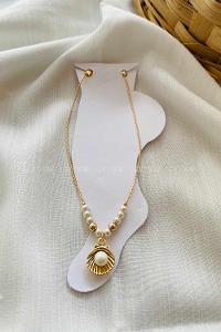 Modalamelif Beyaz İstiridye Halhal