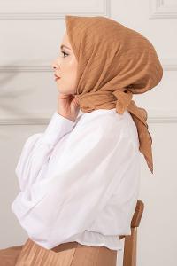 Modalamelif Yok Eşarp Camel