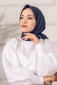 Modalamelif Yok Eşarp Lacivert