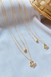 Modalamelif  Kelebek Kolye