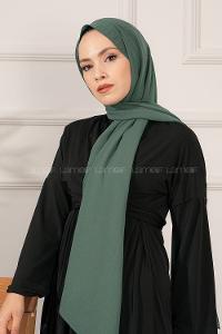 Modalamelif Koyu Çağla Yeşili Caz Şal