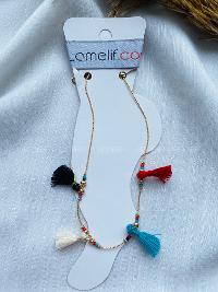 Modalamelif Renkli Püskül Halhal