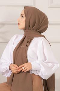 Modalamelif Soft Kahve  Caz Şal