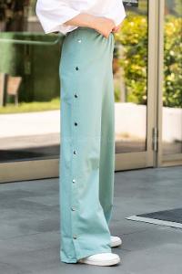 Modalamelif Brooklyn Yanı Çıtçıtlı Eşofman Mint