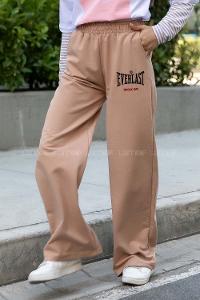 Modalamelif Everlast Bol Paça Eşofman Camel