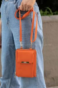 Modalamelif Messenger Model Çanta Oranj