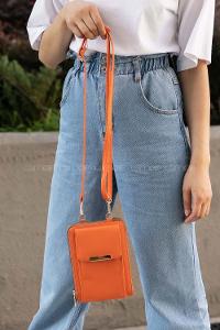 Modalamelif Messenger Model Çanta Oranj