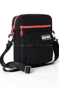 Lamelif Union Model Çanta Siyah Fermuar Kiremit