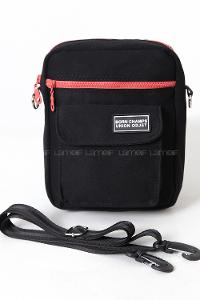 Lamelif Union Model Çanta Siyah Fermuar Kiremit