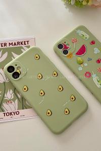 Modalamelif ıPhone 11 Avakado Baskılı Telefon Kılıfı