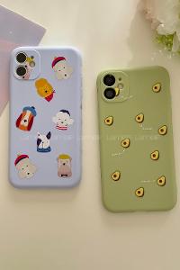 Modalamelif ıPhone 11 Avakado Baskılı Telefon Kılıfı