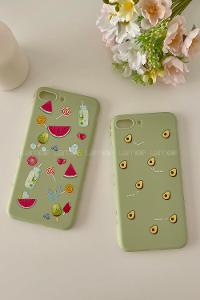 Modalamelif ıPhone 7/8 Plus Avakado Baskılı Telefon Kılıfı