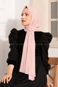 Modalamelif Compy Penye Şal Açık  Pudra