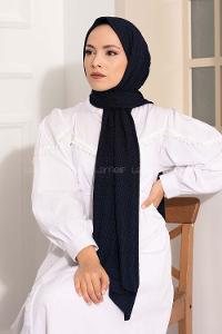 Modalamelif Compy Penye Şal Lacivert