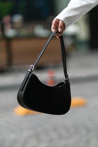 Lamelif Baget Omuz Çanta Siyah