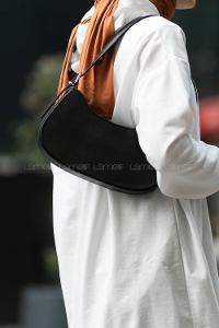 Lamelif Baget Omuz Çanta Siyah