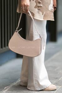 Lamelif Baget Omuz Çanta Vizonrengi