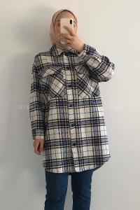 Oduncu Gömlek İndigo