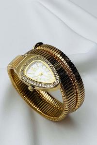Modalamelif Gold Sarma Yılan Model Kol Saati