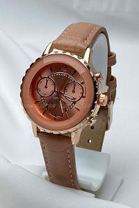 Modalamelif Pudra Deri Kordon Kol Saati