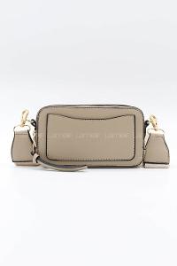 Lamelif Iki Gözlü Cepli Omuz Çapraz Çanta Vizonrengi