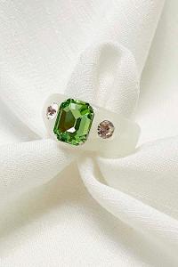 Modalamelif Beyaz Akrilik Yüzük