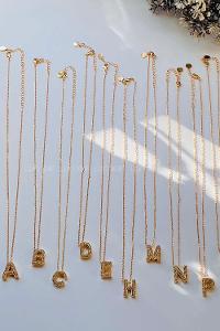 Modalamelif Tombul B Harfli Kolye