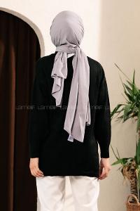 Modalamelif Yanı Yırtmaçlı Oversize Kazak Siyah