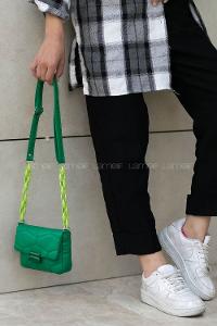 Modalamelif Mini Çapraz Askılı Çanta Yeşil