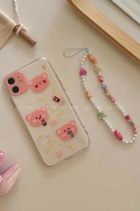 Modalamelif ıPhone 11 Bear Ayıcık Şeffaf Telefon Kılıfı