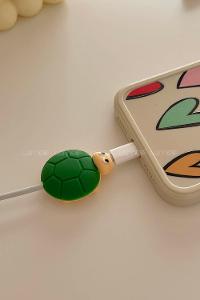 Green Printed Phone Case