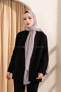 Modalamelif Comfort Şal Gümüş Gri