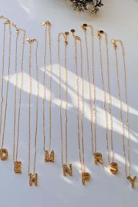 Modalamelif Tombul Y Harfli Kolye