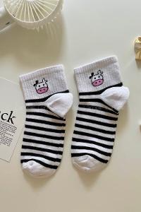 White Black Sock