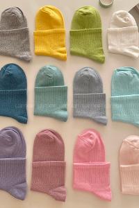 Lamelif Yarım Kolej Çorap 12li Paket