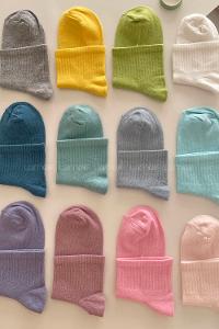 Lamelif Yarım Kolej Çorap 12li Paket