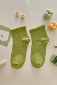 Modalamelif Yarım Kolej Çorap Yeşil