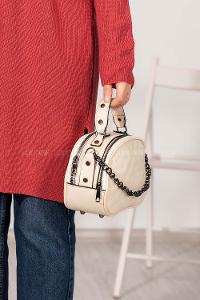 Modalamelif Desenli Çanta Krem